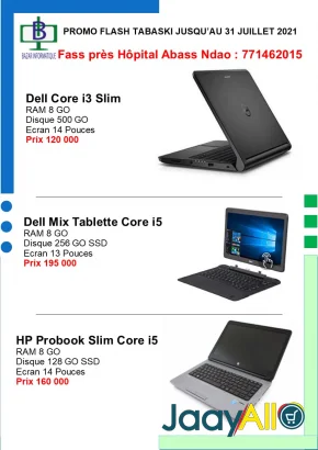 Vente de Ordinateurs à Gueule Tapee Fass Colobane dès 0 FCFA - Multimédia