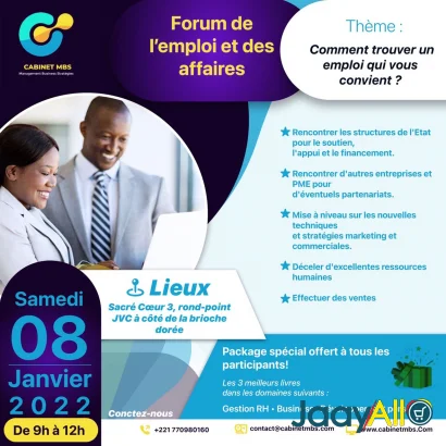 Vente de Services à Dakar dès 0 FCFA - Emploi & service