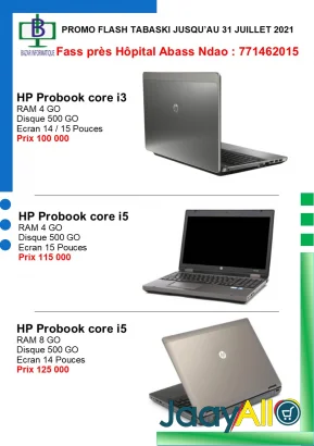 Vente de Ordinateurs à Gueule Tapee Fass Colobane dès 0 FCFA - Multimédia