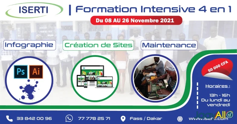 Vente de Formations à Gueule Tapee Fass Colobane dès 50000 FCFA - Emploi & service